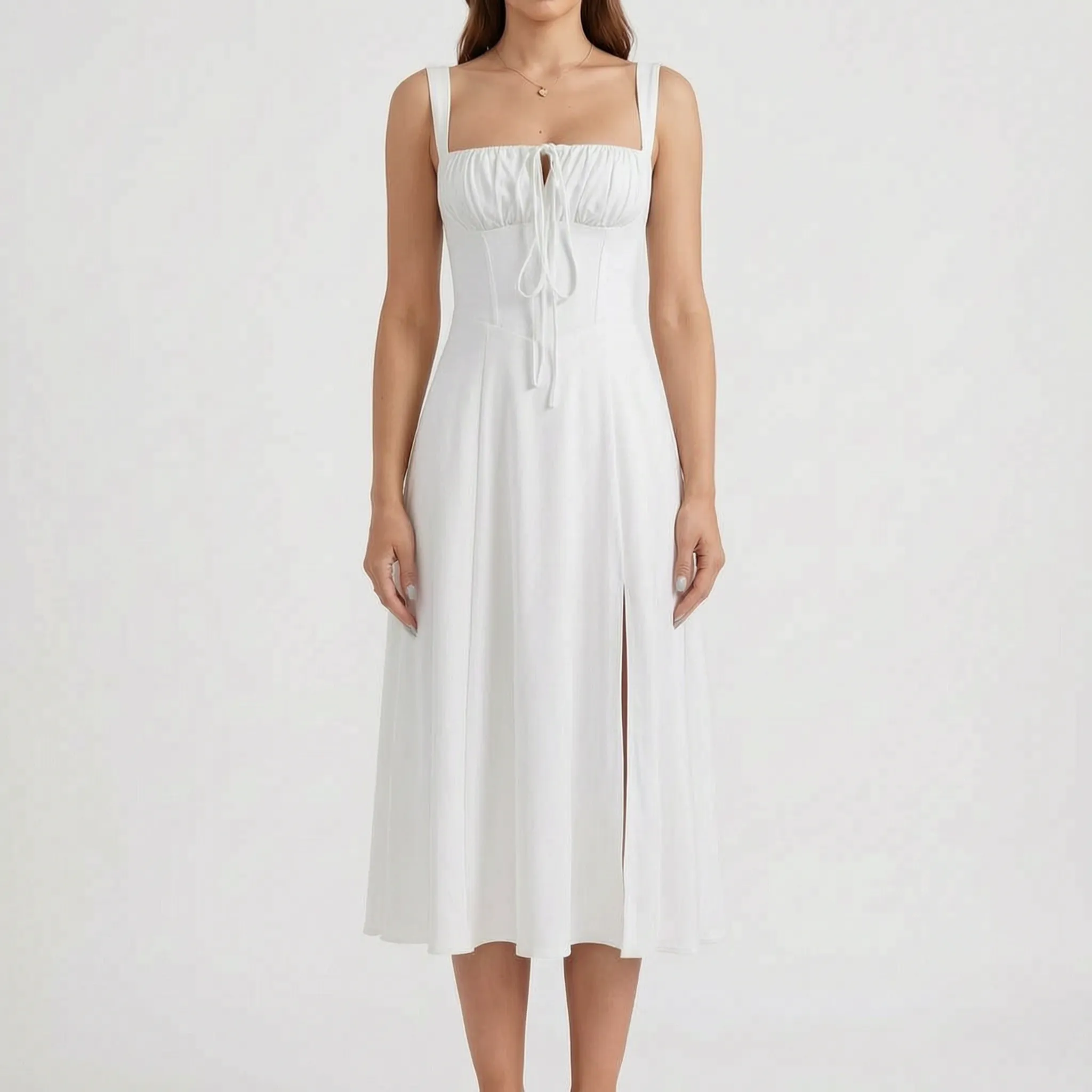AuraMidi - A-Line Midi Dress