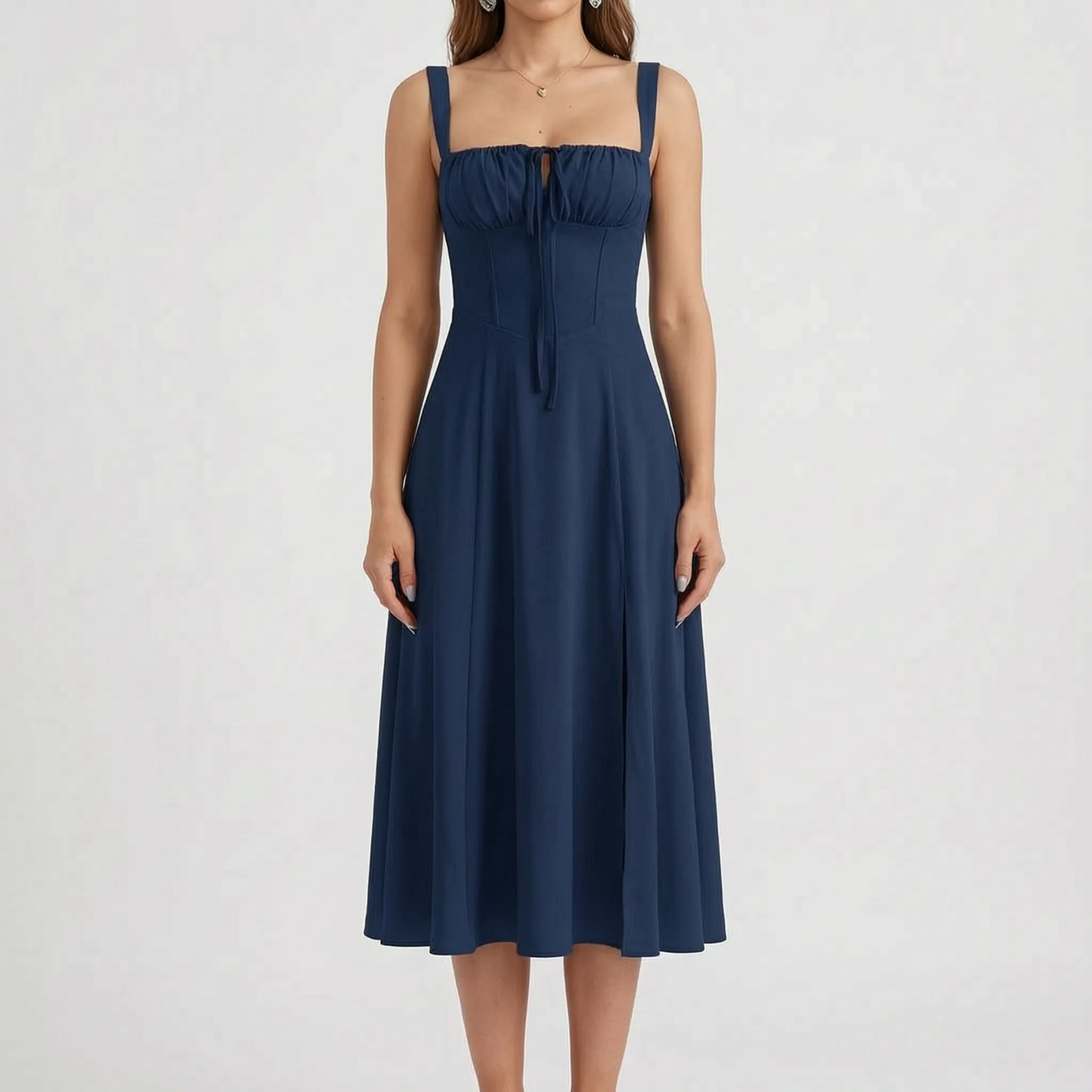 AuraMidi - A-Line Midi Dress