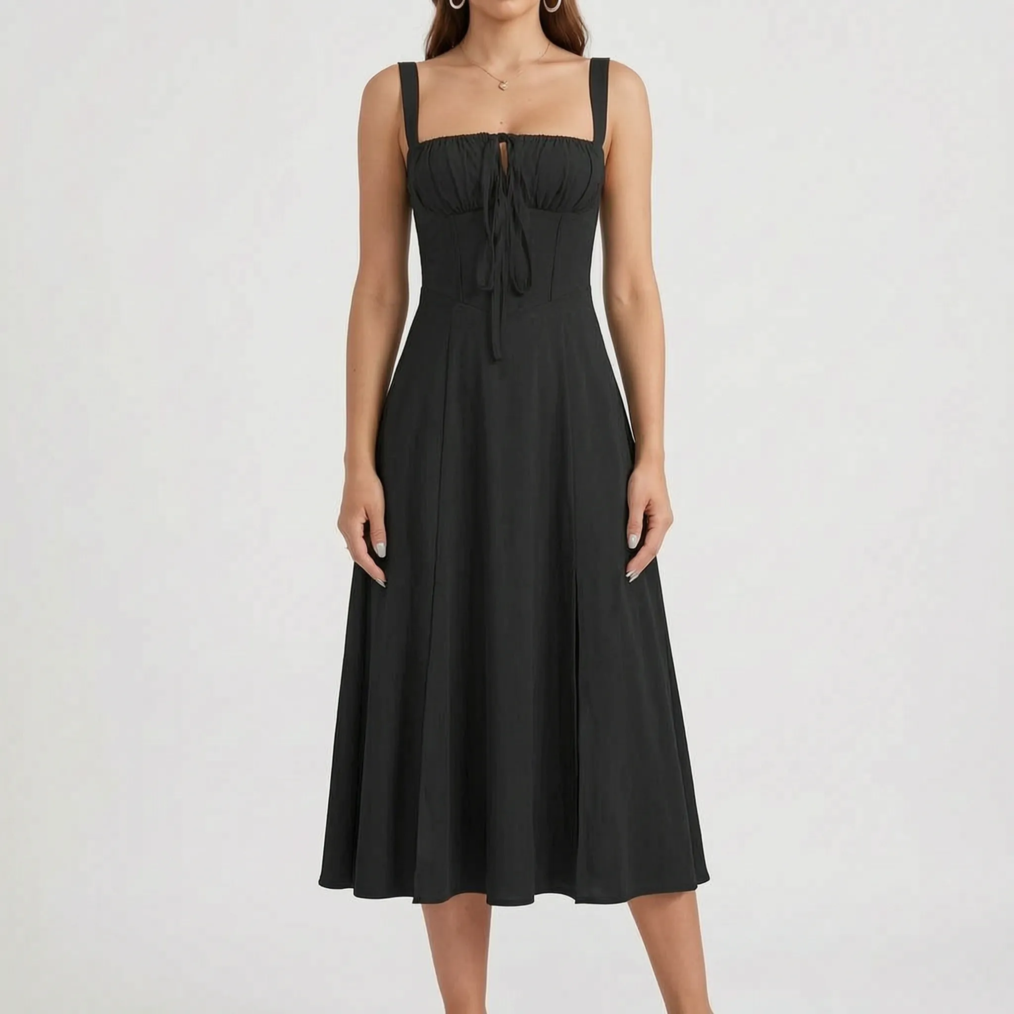 AuraMidi - A-Line Midi Dress