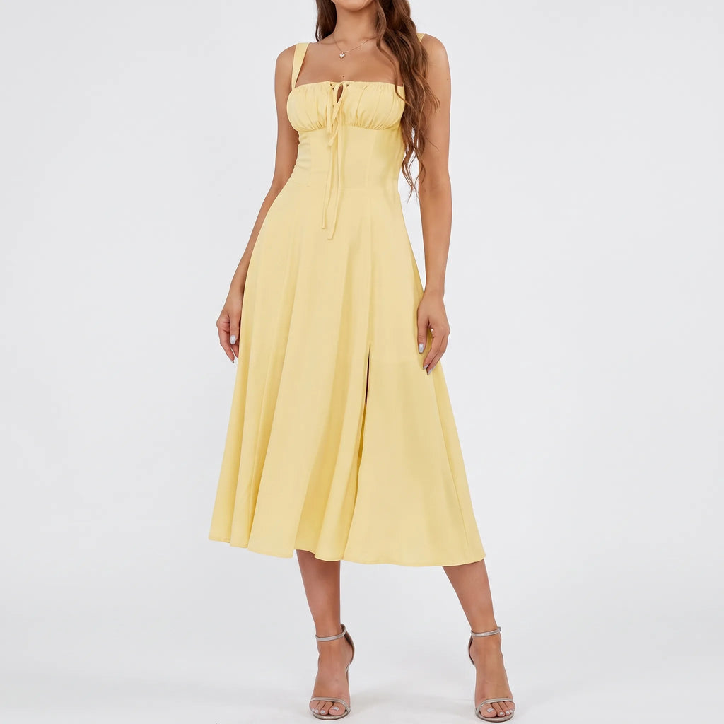 AuraMidi - A-Line Midi Dress