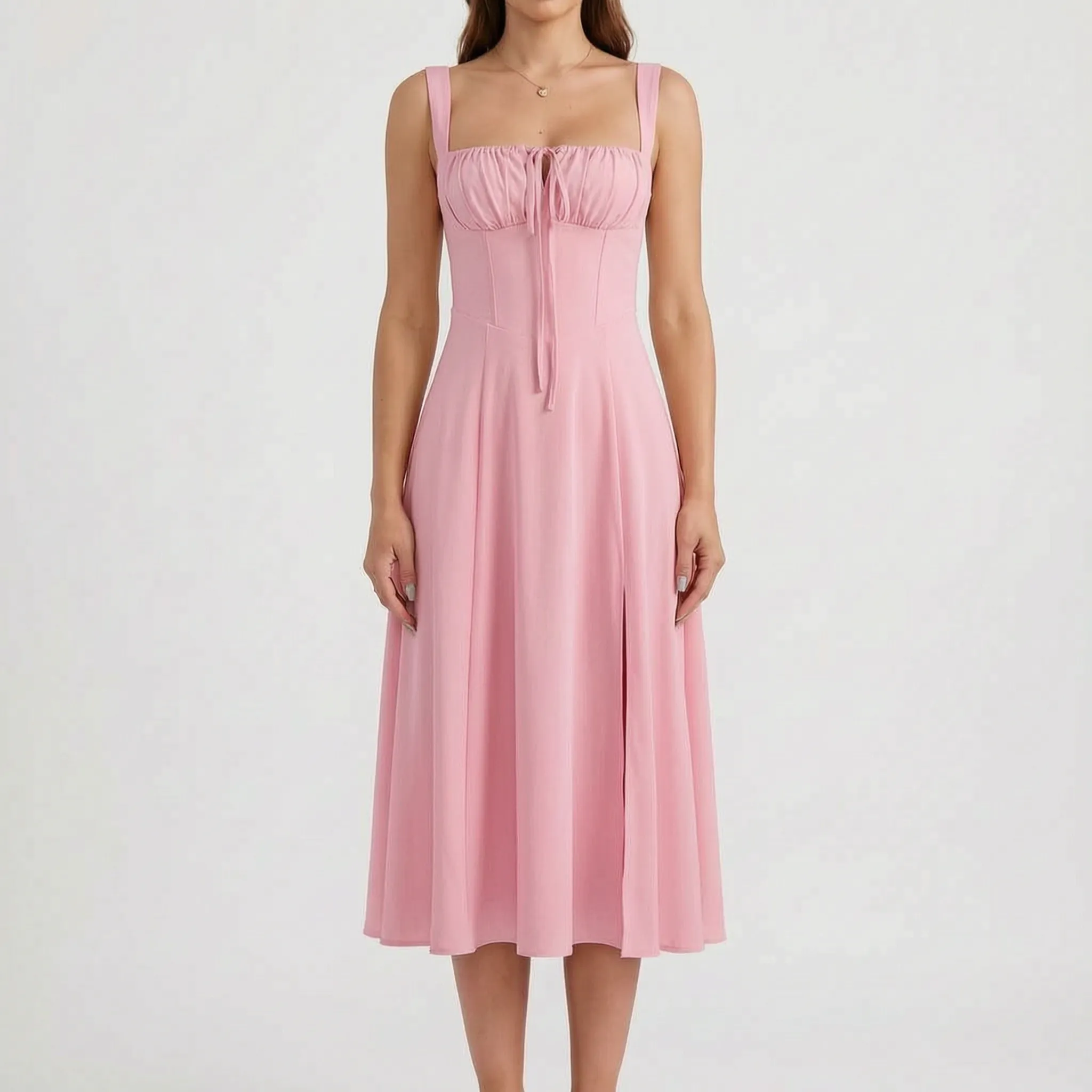 AuraMidi - A-Line Midi Dress