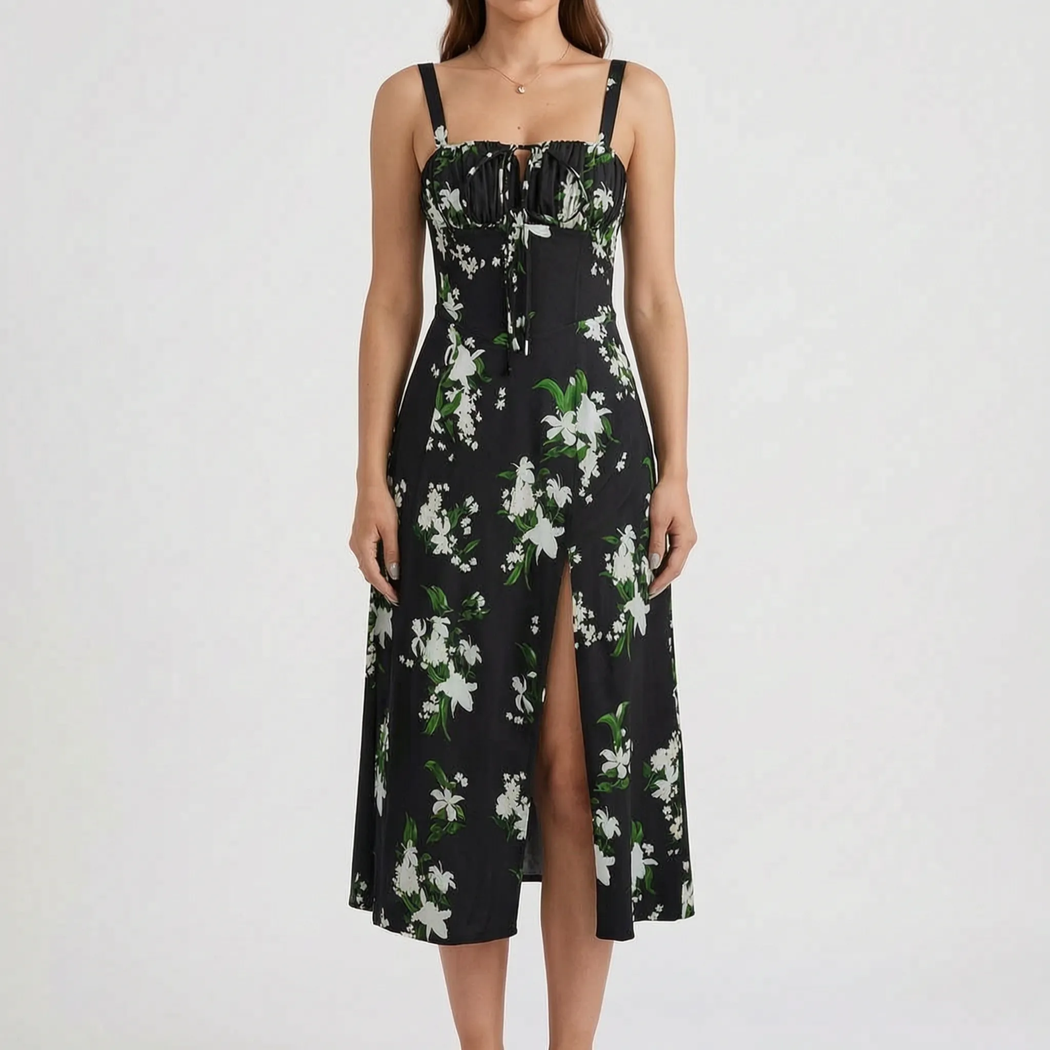 AuraMidi - A-Line Midi Dress