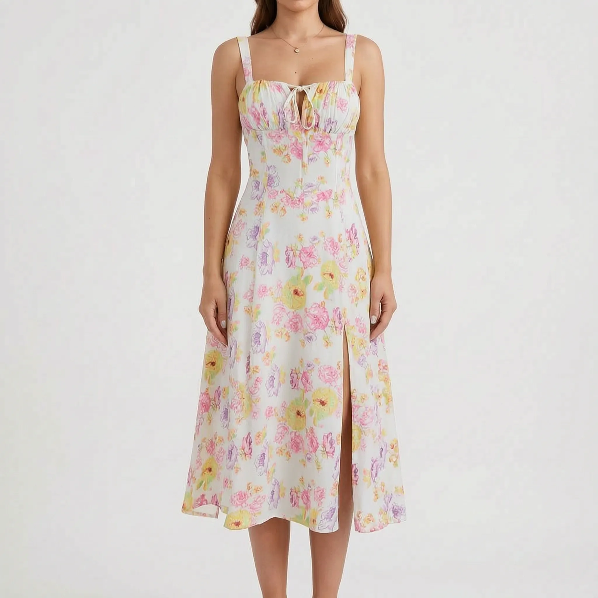 AuraMidi - A-Line Midi Dress