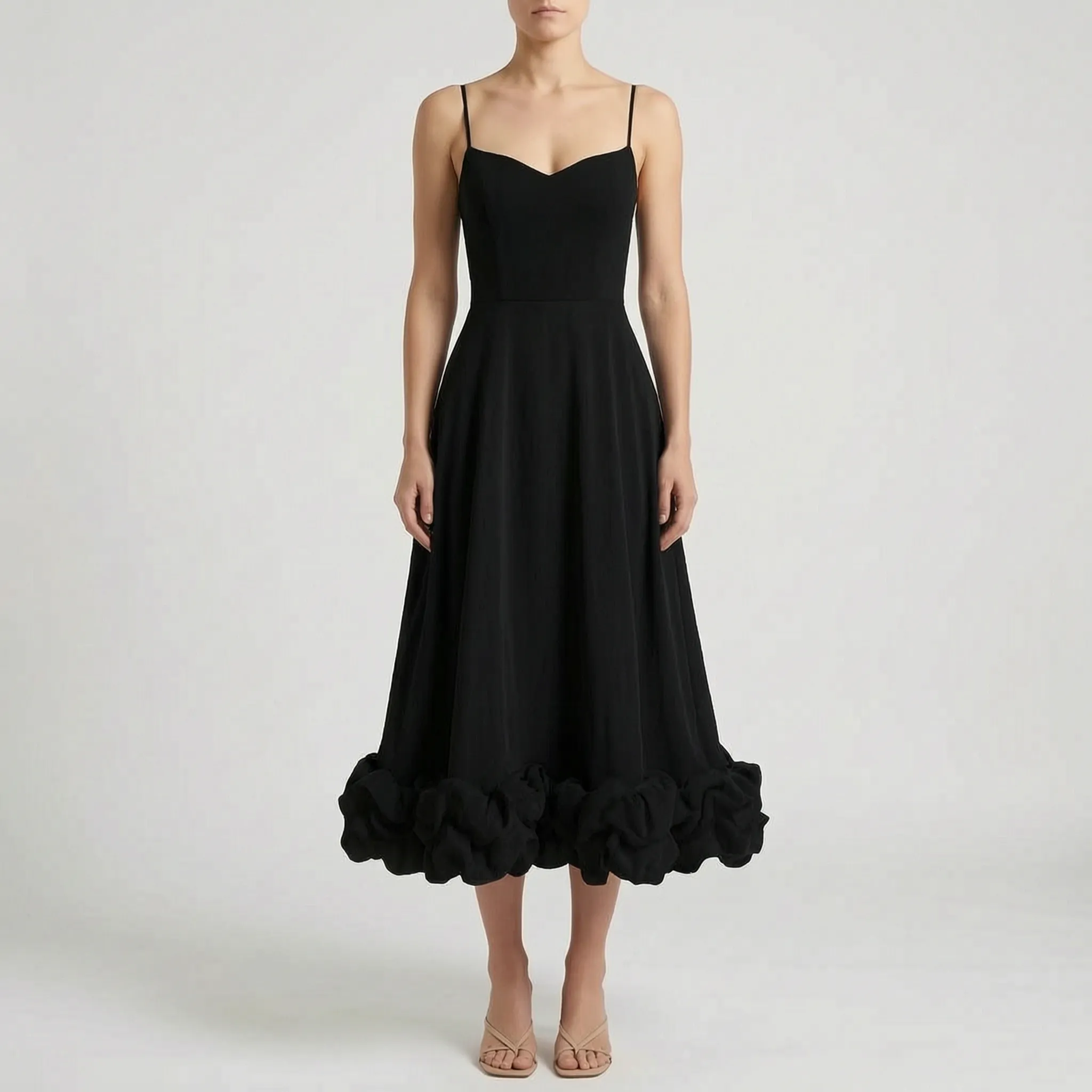 Aveline - A-Line Midi Dress