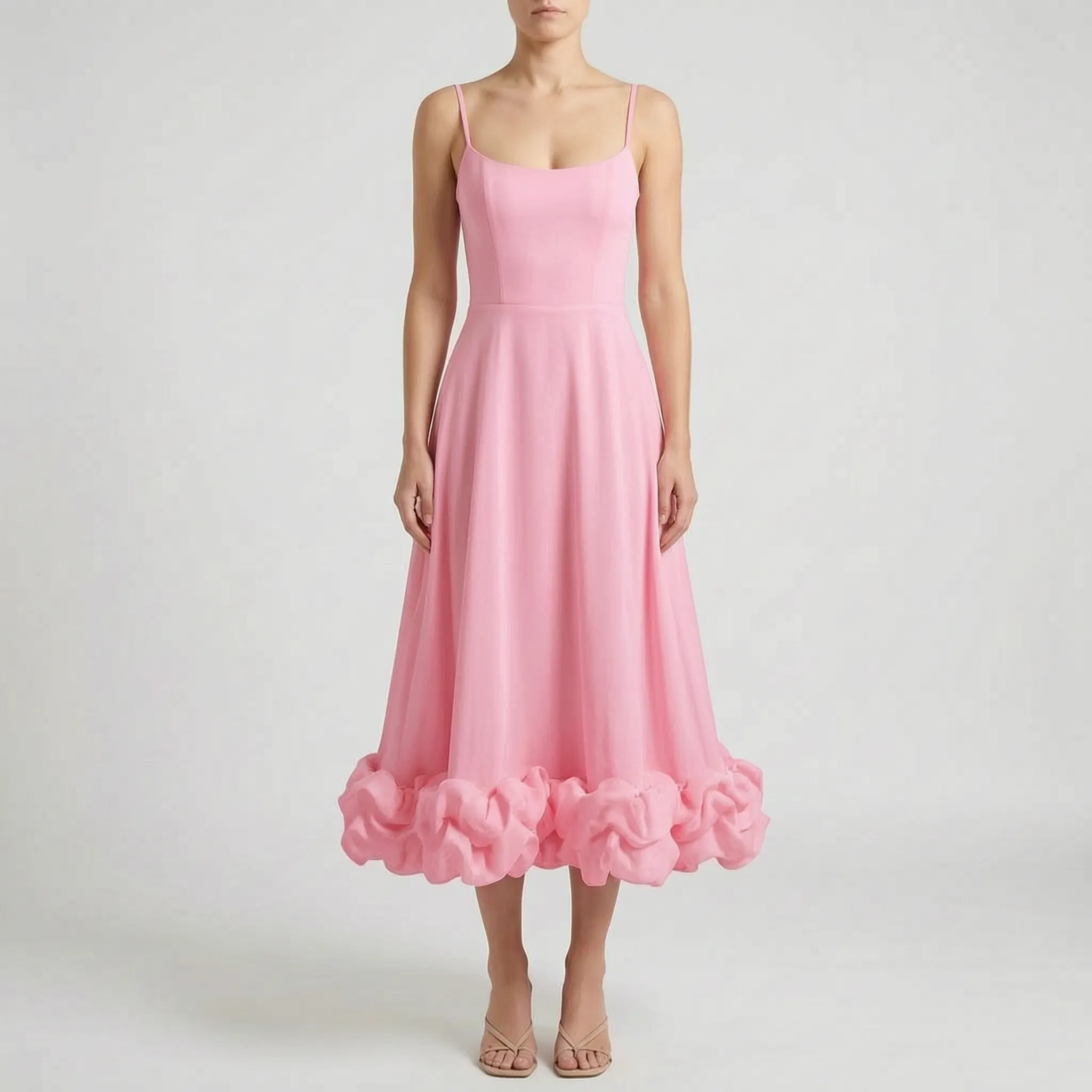 Aveline - A-Line Midi Dress