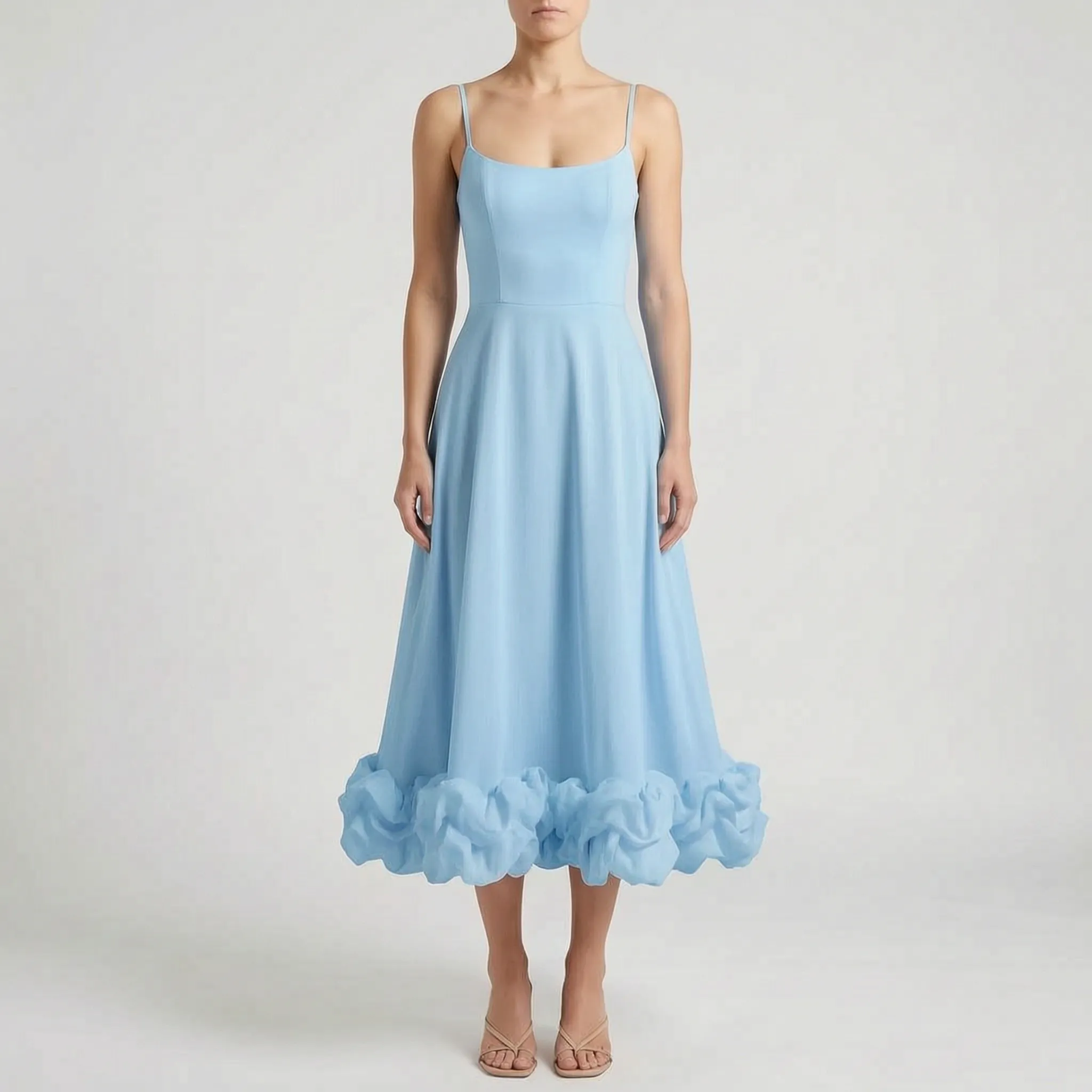 Aveline - A-Line Midi Dress