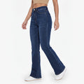 Flarelia - High Waisted Flare Jeans