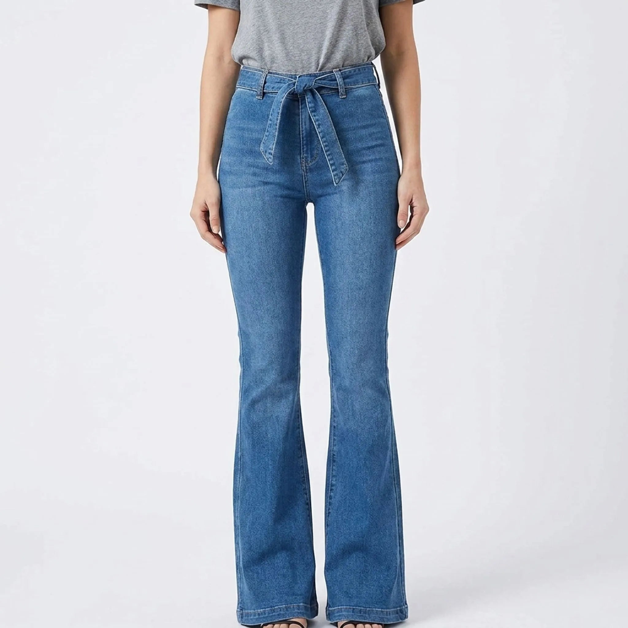 KyraFlare - High-Waisted Flared Pants