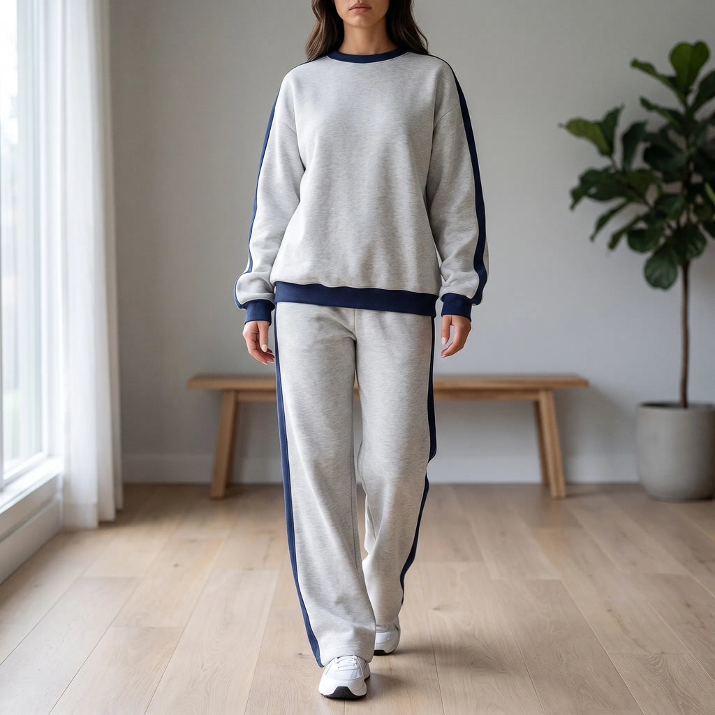 LoungeVibe - Two-Piece Women's Lounge Set