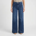 RetroDenim - High Waist Retro Slim Fit Jeans