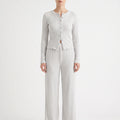 Vespera - Button-Front Women's Loungewear Set